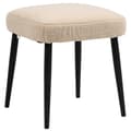 Miniatyrbild 1 av 9: Fotpall, 42x42x47 cm, Beige