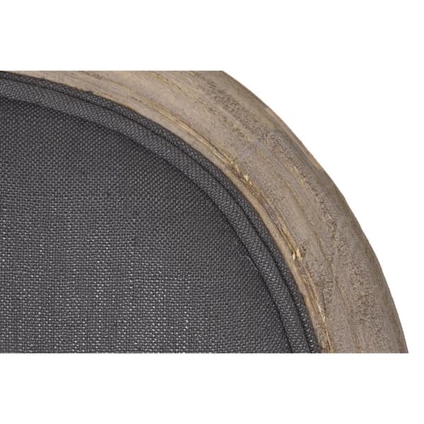 Sittpall DKD Home Decor Mörkgrå Gran 48 x 54 x 118 cm