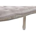 Miniatyrbild 3 av 5: Sittpall DKD Home Decor Rosa Naturell Ljusrosa Polyester Trä Gummiträ 112 x 38 x 48 cm
