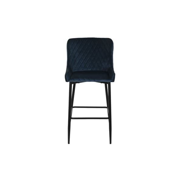 Sittpall DKD Home Decor Marinblå Metall 47 x 58 x 96,5 cm