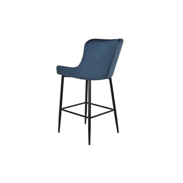 Sittpall DKD Home Decor Marinblå Metall 47 x 58 x 96,5 cm