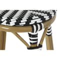 Miniatyrbild 3 av 4: Sittpall Home ESPRIT Dvobarvna Metall syntetisk rattan 39,5 x 39,5 x 74,5 cm
