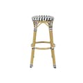 Miniatyrbild 1 av 4: Sittpall Home ESPRIT Dvobarvna Metall syntetisk rattan 39,5 x 39,5 x 74,5 cm