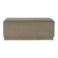 Miniatyrbild 5 av 5: Sittpall DKD Home Decor Brun Polyester Trä MDF 100 x 40 x 40 cm