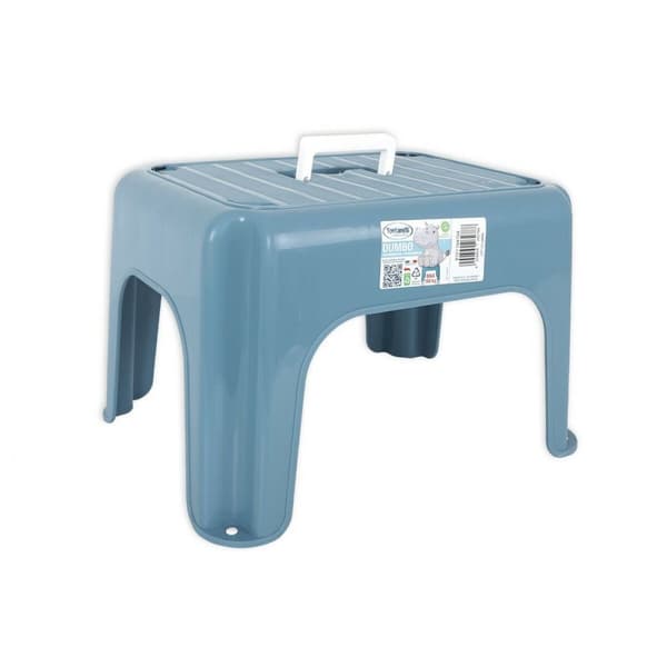 Sittpall Tontarelli Dumbo Blå 38 x 30 x 24 cm Med handtag (6 antal)