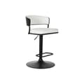 Miniatyrbild 7 av 7: Sittpall Home ESPRIT Vit Metall 48,5 x 48 x 83,5 cm