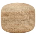 Miniatyrbild 1 av 2: Handgjord sittpuff 45x30 cm jute