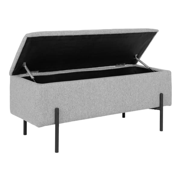 Rootz Watford Bench - Verhoiltu penkki - Storage Ottoman - Moderni muotoilu - 95 cm x 36,5 cm x 43cm
