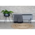 Pikkukuva 2 / 4: Rootz Watford Bench - Verhoiltu penkki - Storage Ottoman - Moderni muotoilu - 95 cm x 36,5 cm x 43cm