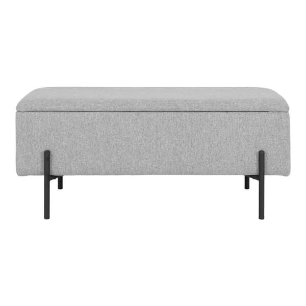 Rootz Watford Bench - Verhoiltu penkki - Storage Ottoman - Moderni muotoilu - 95 cm x 36,5 cm x 43cm