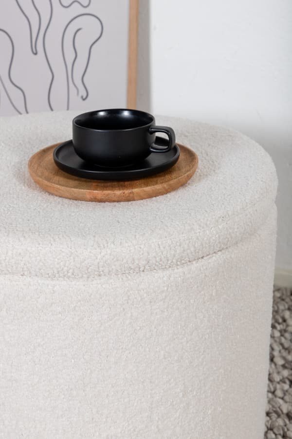 Sittpuff Bellatrix Vit