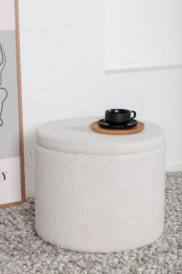 Sittpuff Bellatrix Vit