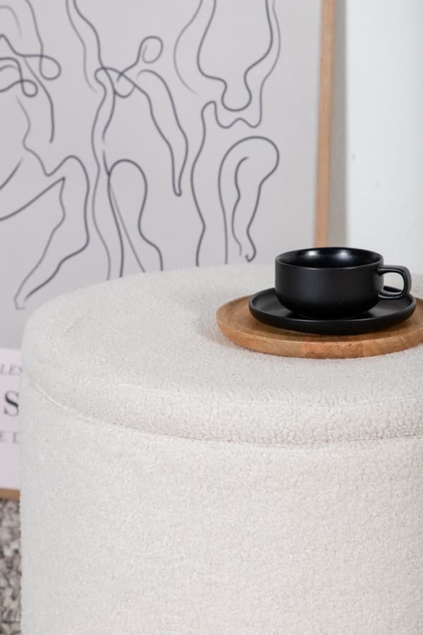 Sittpuff Bellatrix Vit