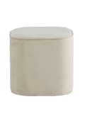 Miniatyrbild 1 av 6: Sittpuff Adela Velvet Vit