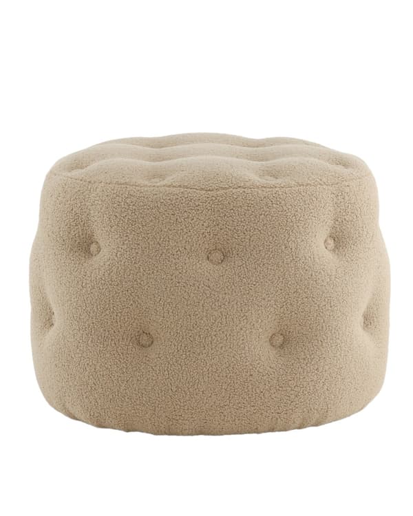 Sittpuff Violetta Beige