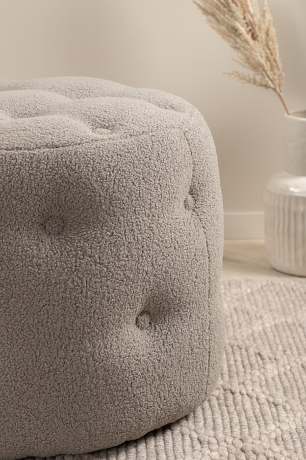 Sittpuff Violetta Greige