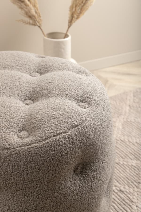 Sittpuff Violetta Greige