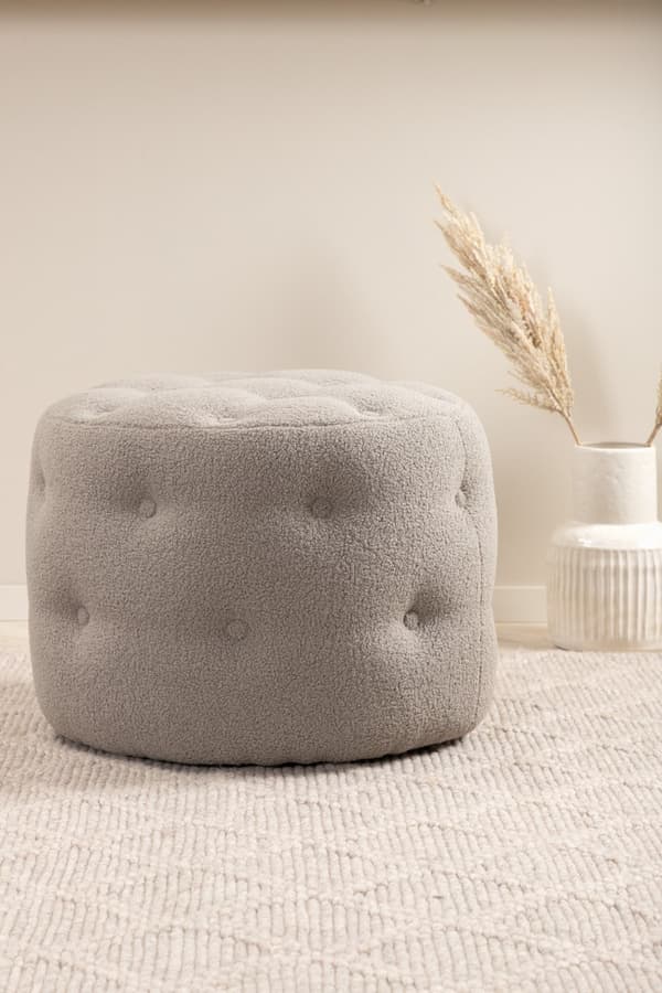 Sittpuff Violetta Greige