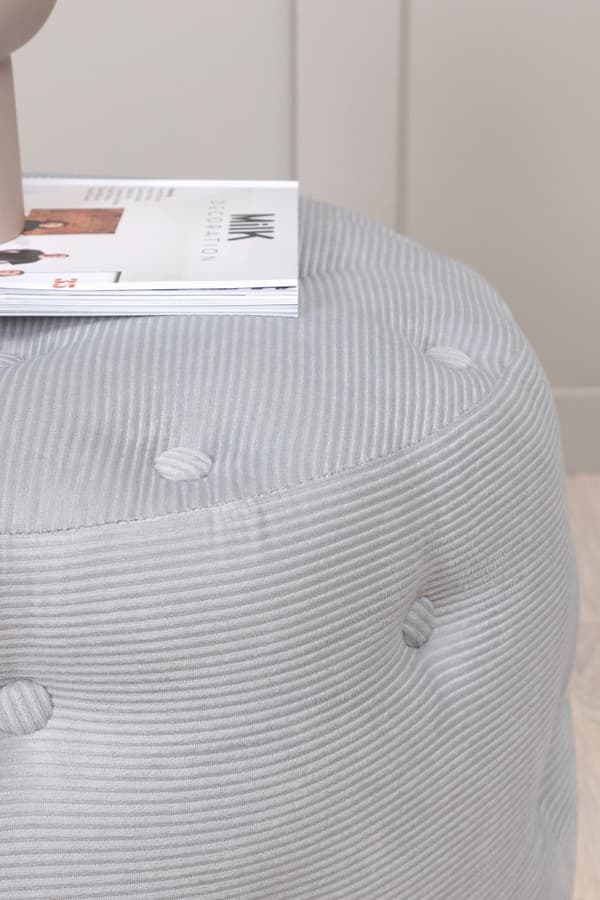 Sittpuff Violetta Grå