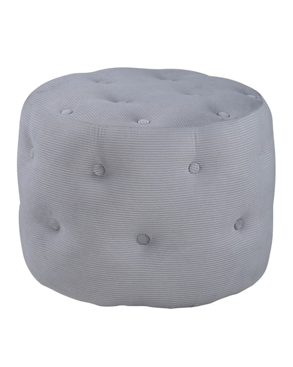 Sittpuff Violetta Grå