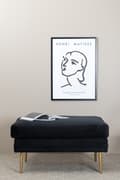 Miniatyrbild 2 av 7: Sittpuff Mistfall Svart