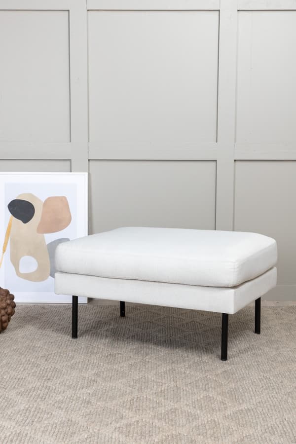 Sittpuff Solstice Ljusbeige