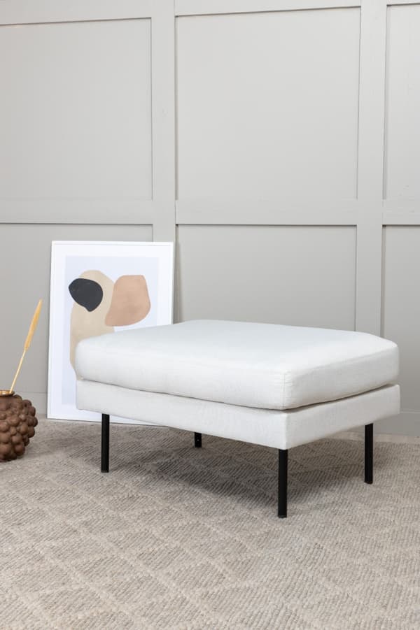 Sittpuff Solstice Ljusbeige