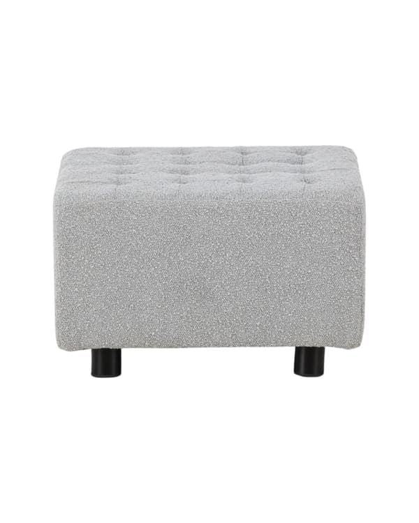 Sittpuff Elydrane Ljusgrå
