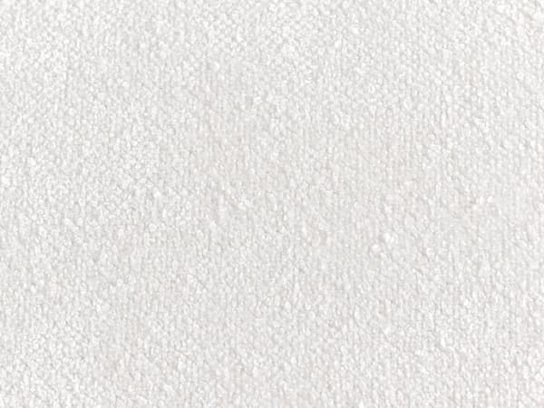 Puff Off White Chenille Polstret Sete med Runde Treben