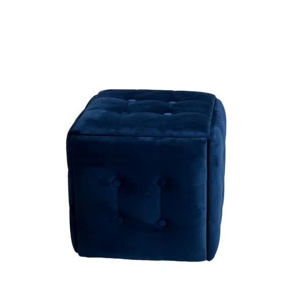 Set of stools GO GIFT Transformer Punaruskea Sametti Teräs 50 x 50 x 50 cm Pehmustettu istuin 5 yhdessä 5 osaa