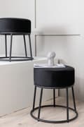 Miniatyrbild 7 av 7: Sittpuff Thistmerey Svart