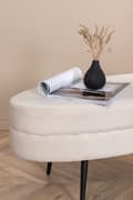 Miniatyrbild 6 av 6: Sittpuff Vallowhade Vit