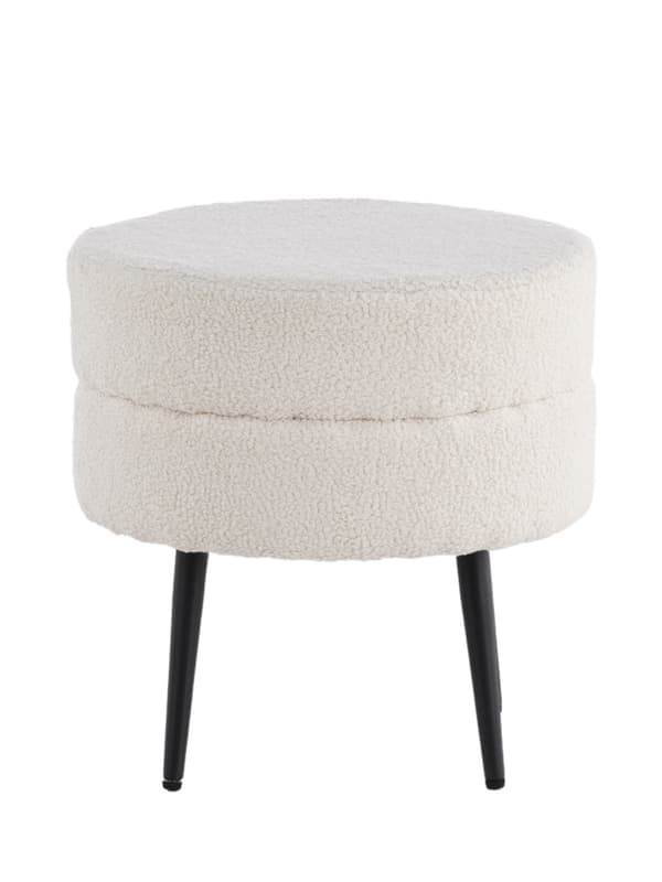 Sittpuff Grellowfen Vit