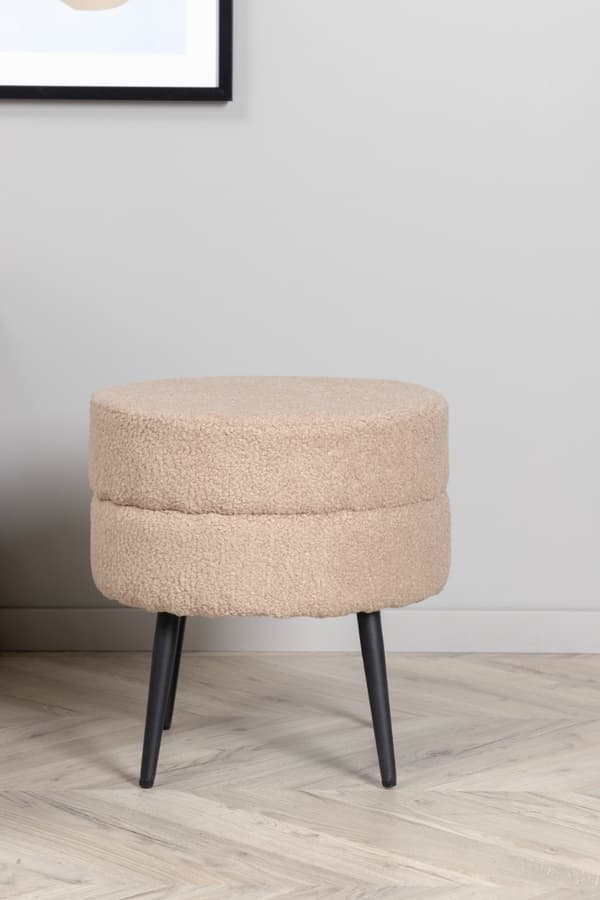 Sittpuff Grellowfen Beige