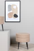 Miniatyrbild 4 av 6: Sittpuff Grellowfen Beige