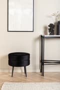 Miniatyrbild 3 av 6: Sittpuff Grellowfen Svart