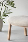 Miniatyrbild 5 av 6: Sittpuff Velmorine Beige
