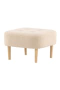 Miniatyrbild 7 av 7: Sittpuff Falkmere Vit
