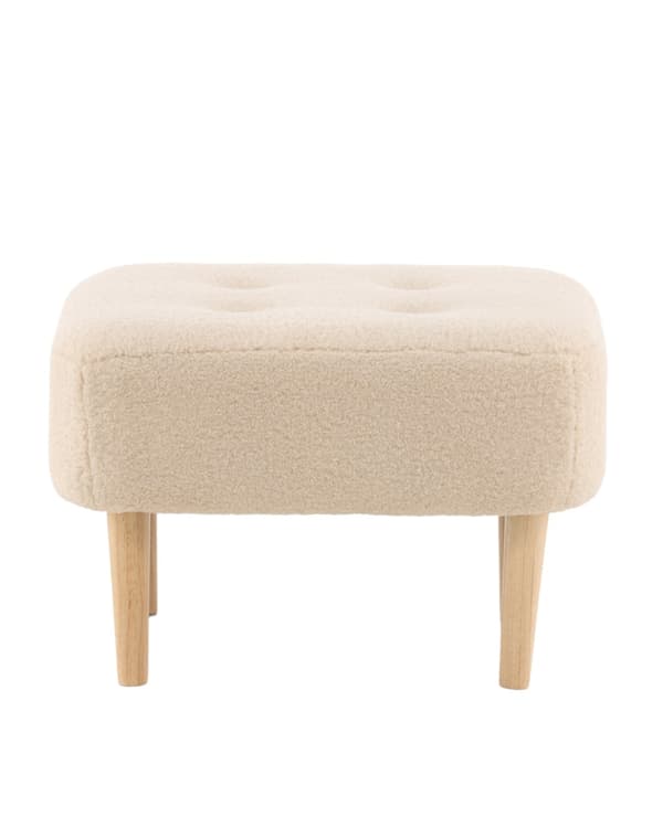 Sittpuff Falkmere Vit