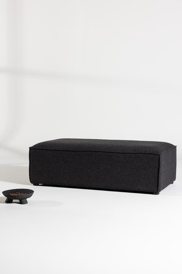Sittpuff Brimlocken Svart