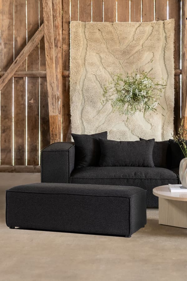 Sittpuff Brimlocken Svart