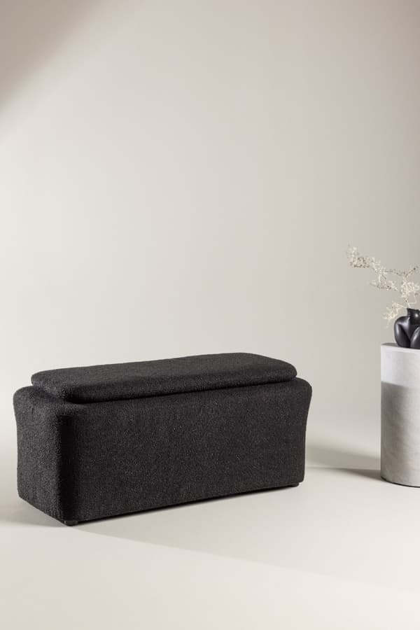 Sittpuff Mistralroot Svart