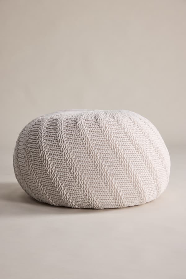 Sittpuff Sablethrum Offwhite 45x45 cm