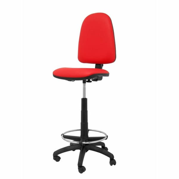 Sittpall Ayna  Piqueras y Crespo 4CPSPRJ Röd PVC Läderimitation