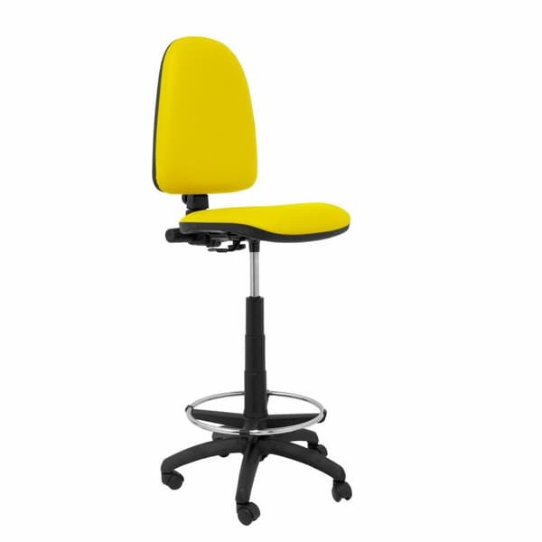 Sittpall Ayna Piqueras y Crespo 4CPSPAM Gul PVC Läderimitation