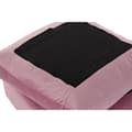 Miniatyrbild 3 av 4: Fotpall DKD Home Decor Rosa Polyester Modern (55 x 55 x 30 cm)