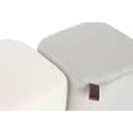 Miniatyrbild 3 av 3: Fotpall DKD Home Decor Gul Blå Beige Grå Scandi 35 x 35 x 35 cm (2 antal)