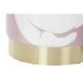 Miniatyrbillede 2 af 3: Fodstøtte DKD Home Decor Scandi Gylden Hvid Lyserød 30 x 30 x 38 cm (2 enheder)