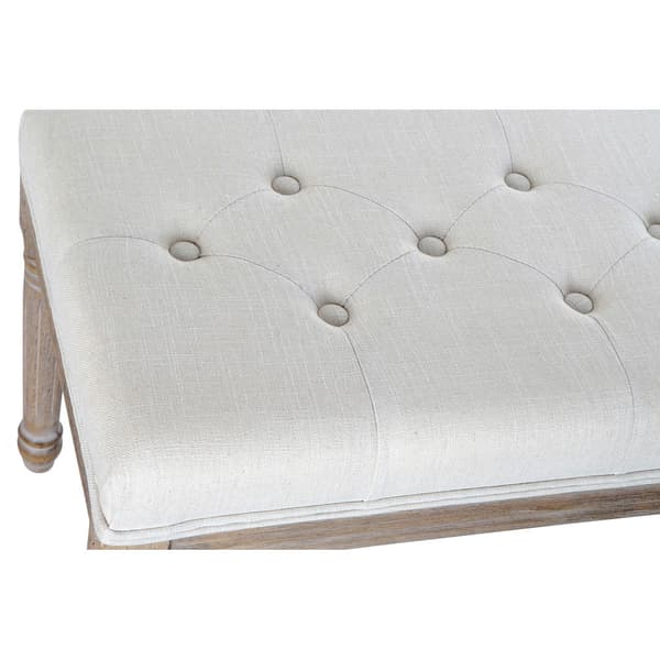 Stol DKD Home Decor Gummitræ 122 x 41 x 46 cm