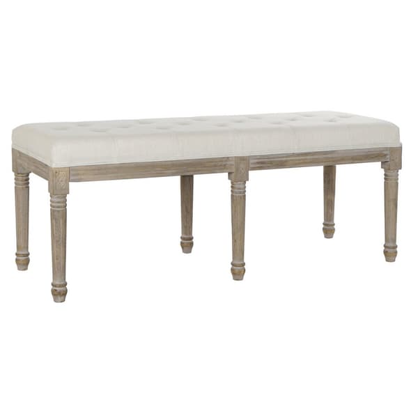 Stol DKD Home Decor   Gummitræ 122 x 41 x 46 cm